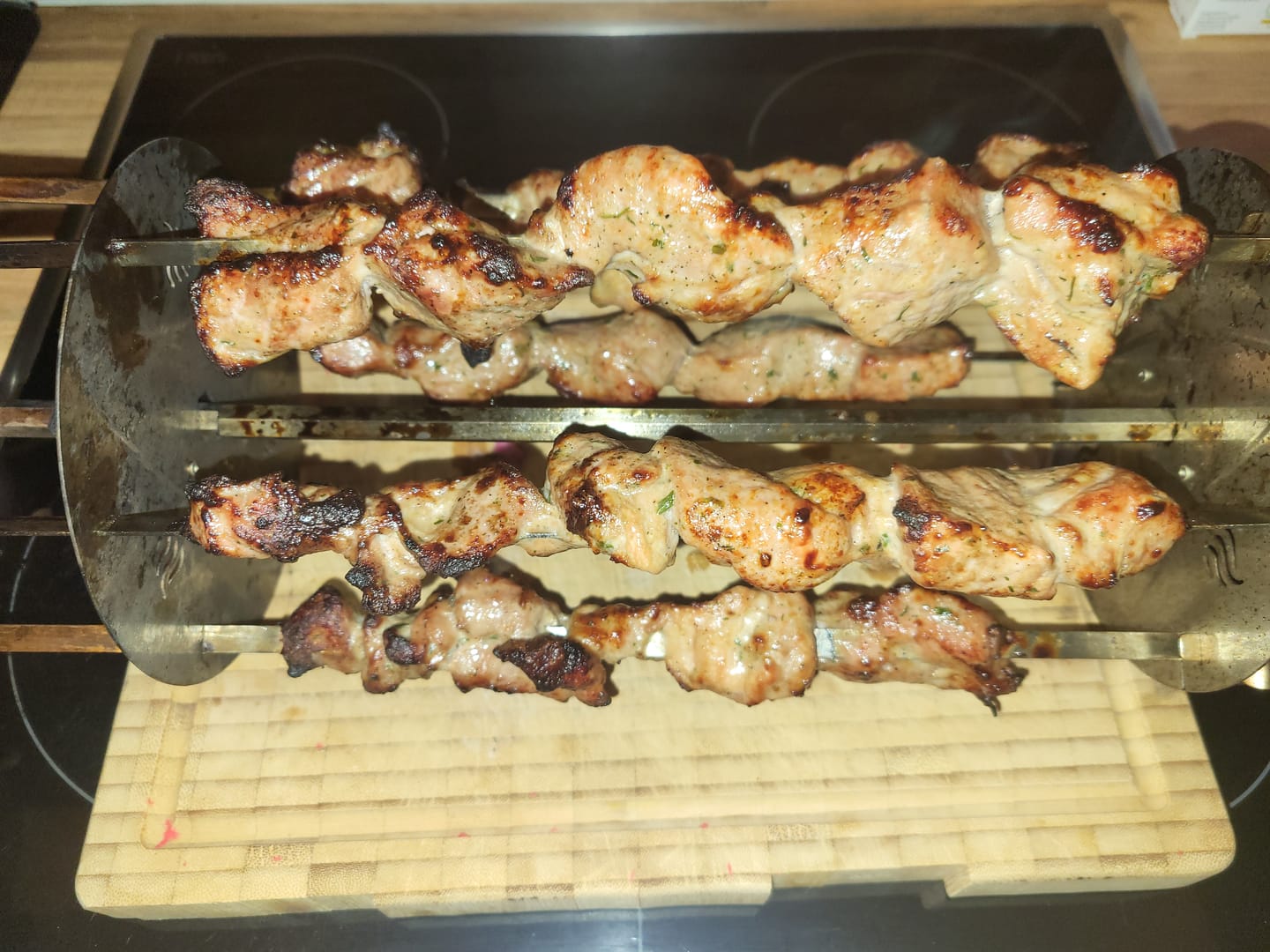 Customer photo review of Schweine-Schaschlik Erste Sahne – Rezept von Andrej Eckert | mySchaschlik