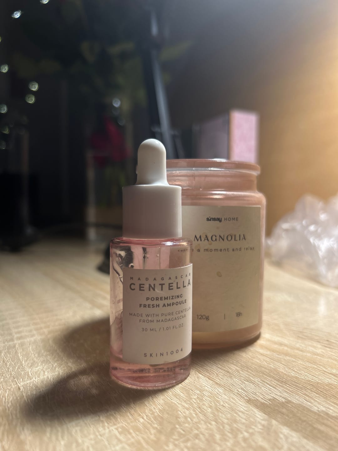 Customer photo review of Sebumu regulējoša ampula SKIN1004 Madagascar Centella Poremizing Fresh Ampoule