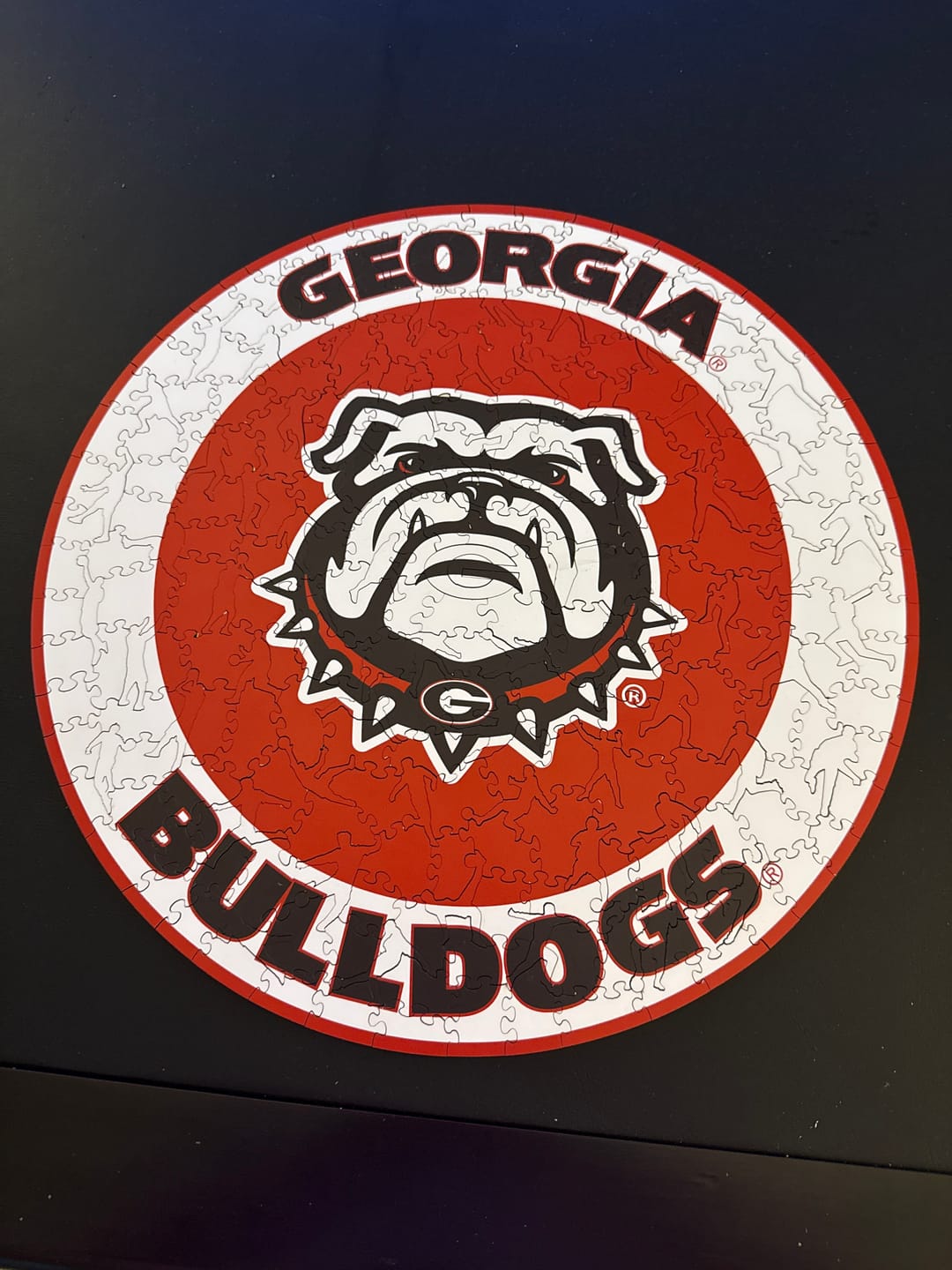 Customer photo review of University of Georgia - Wooden Puzzle