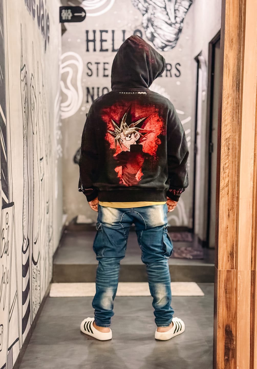 Customer photo review of 5008 - Yu-Gi-Oh!® Hoodies