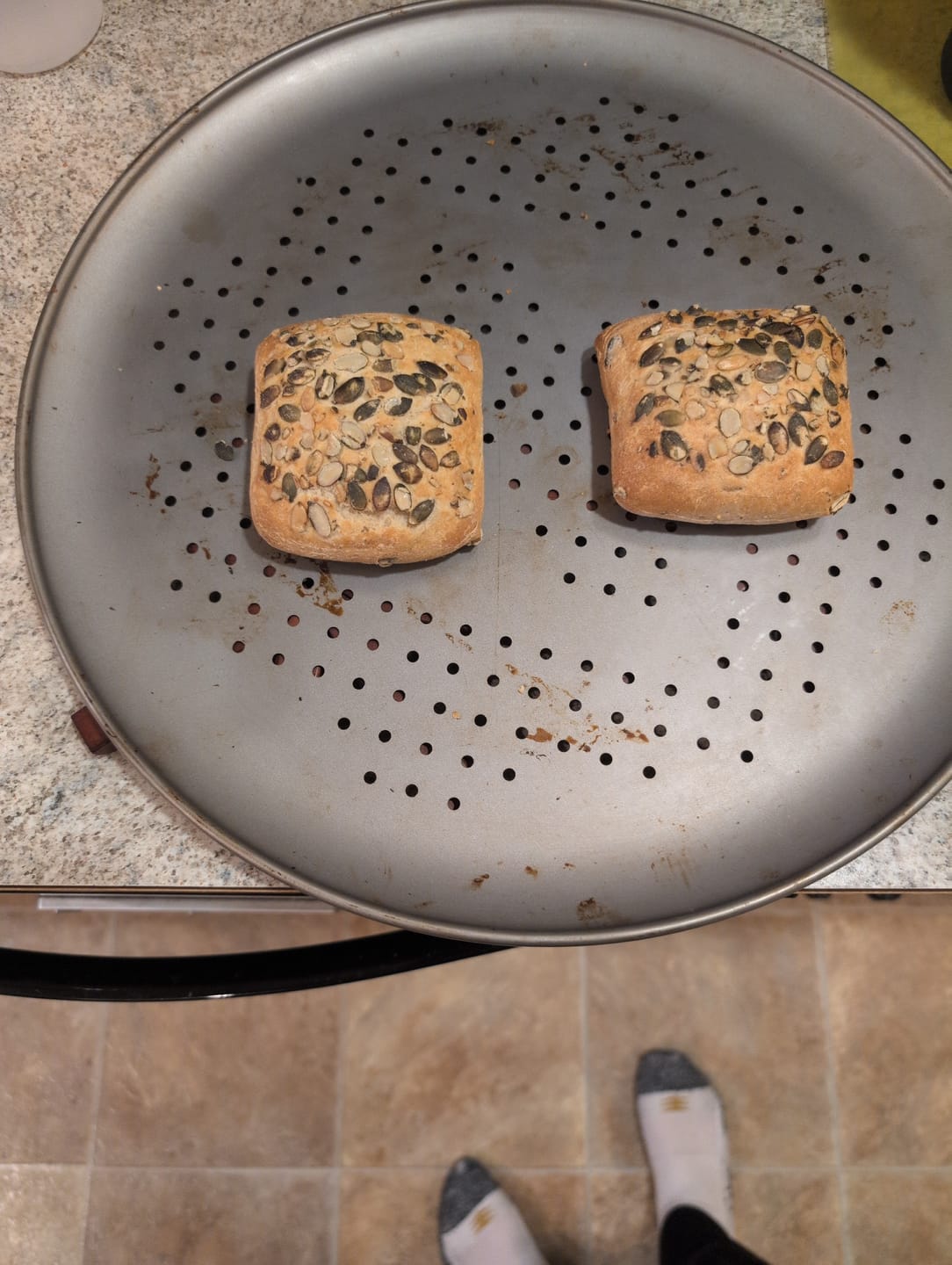 Customer photo review of Pumpkin Seed Rolls (5 pack)