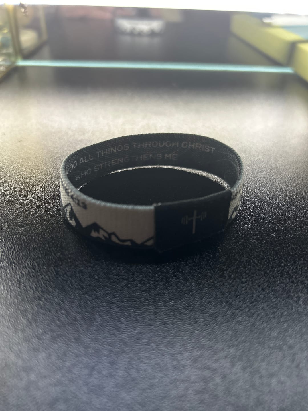Customer photo review of Daily Bible Verse Wristband