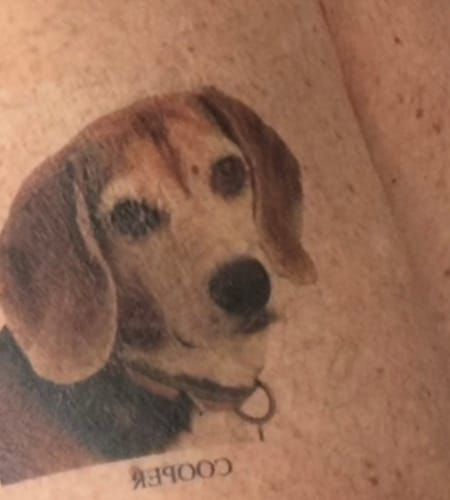 Customer photo review of Create Your Own Tattoo