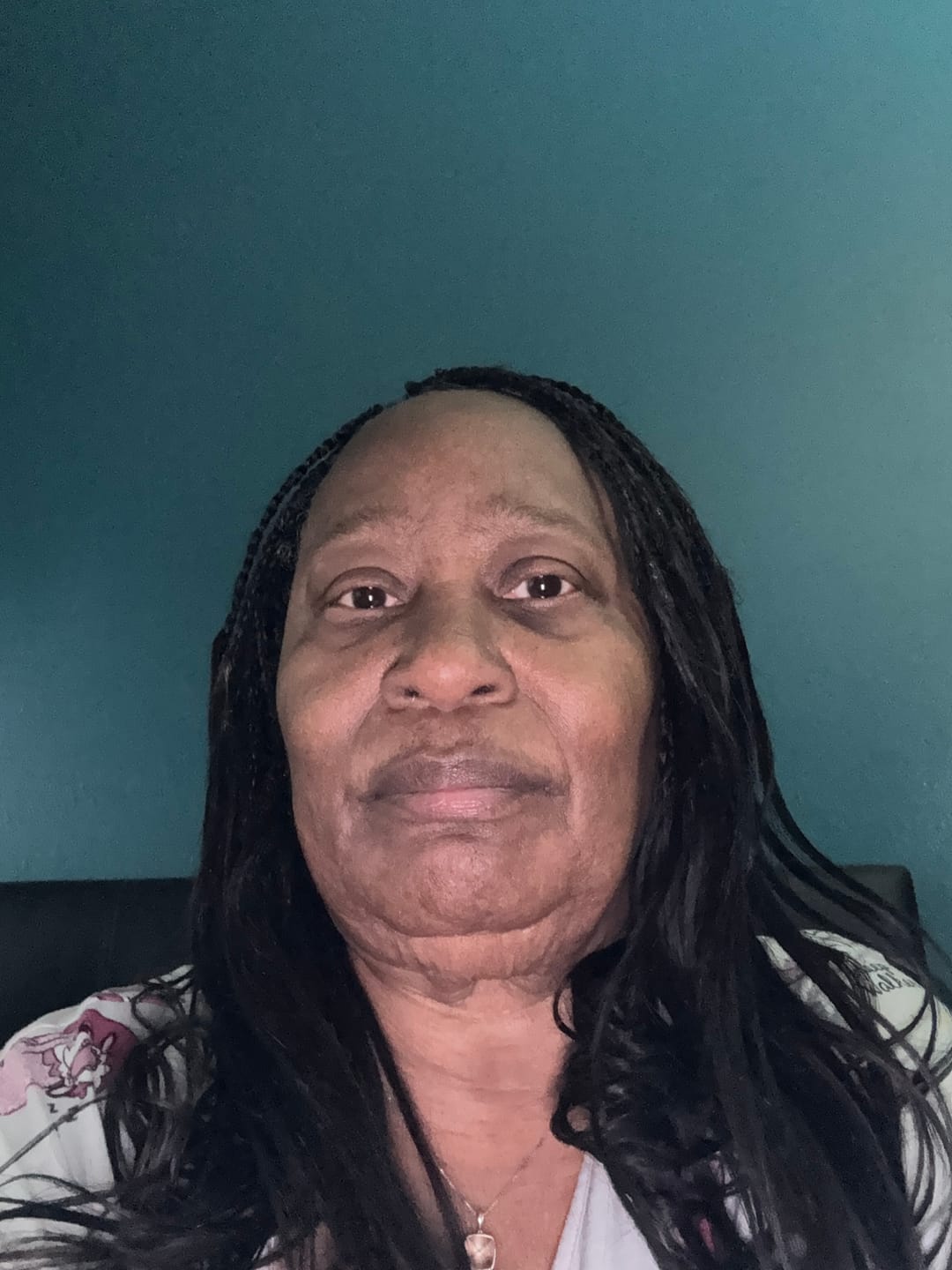Customer photo review of Silky Straight Bulk Hair Extensions for Braiding