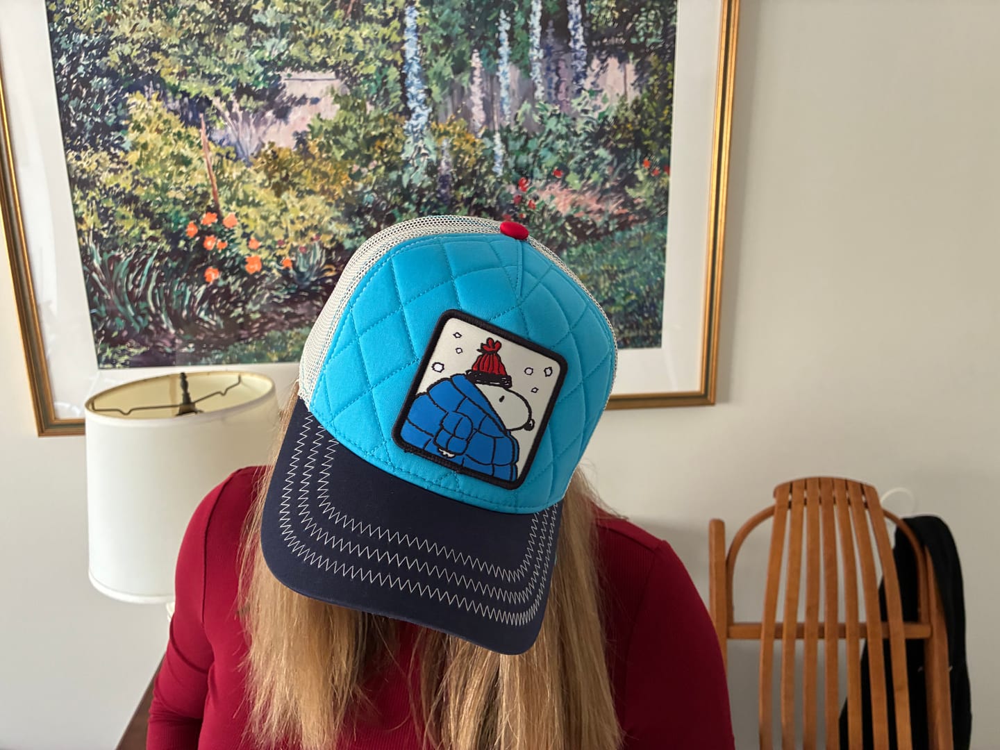 Customer photo review of OVERLORD x Peanuts - Snoopy Jacket - Blue