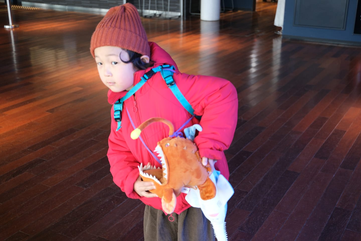 Customer photo review of Anglerfish Soft Stuffed Plush Toy
