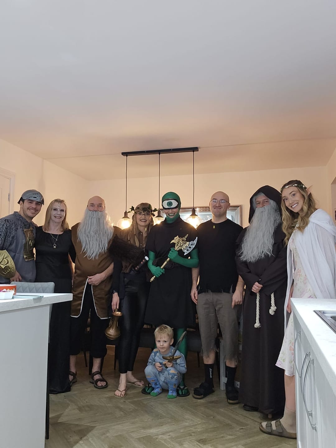 Customer photo review of Fantasy Medieval Themed Murder Mystery Host Your Own Game Kit
