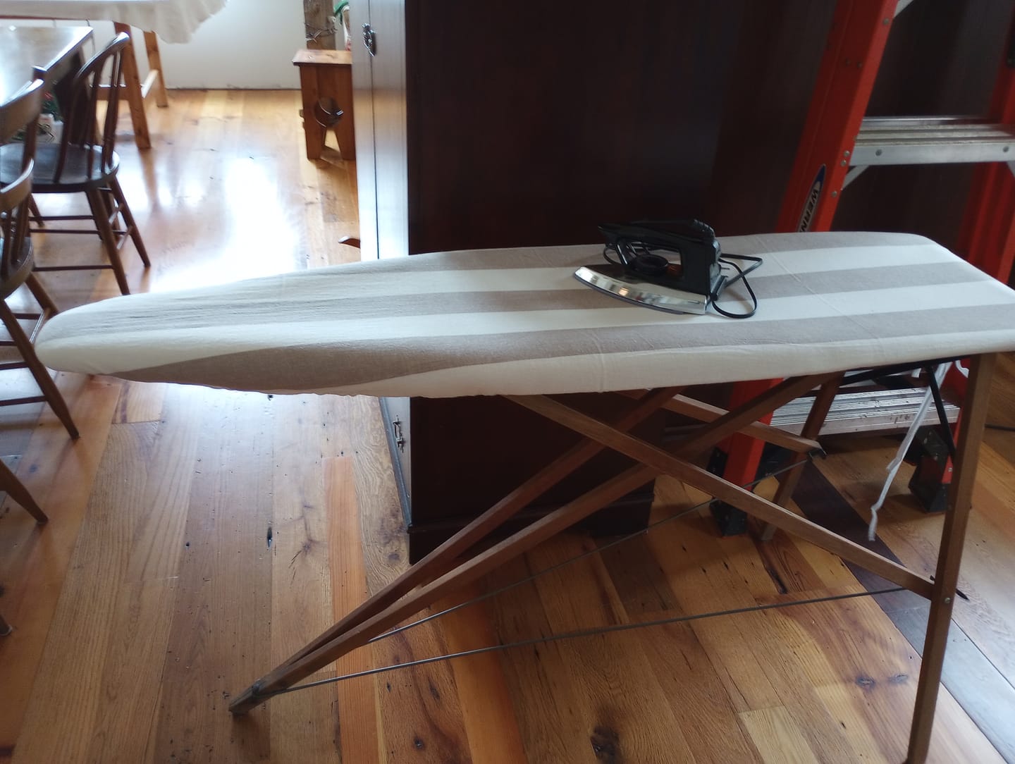 Customer photo review of Wool Ironing Board Pad