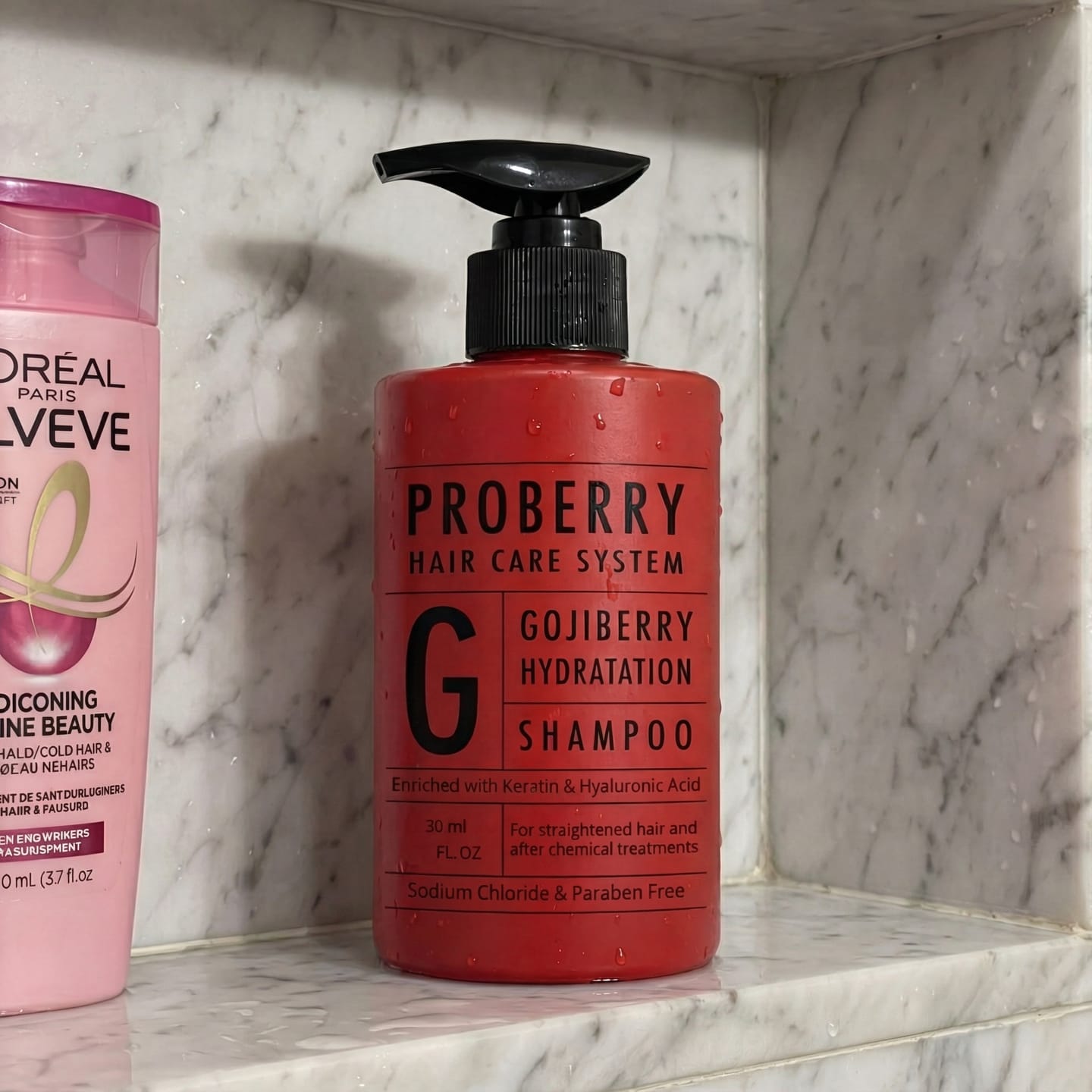 Customer photo review of שמפו לשיער מוחלק ״הידריישן״ 500 מ"ל | Hydration Shampoo