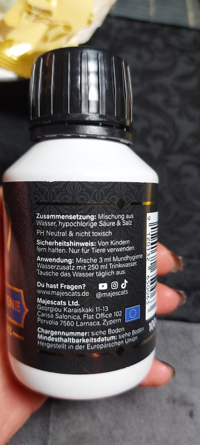 Customer photo review of Zahnhygiene Wasserzusatz