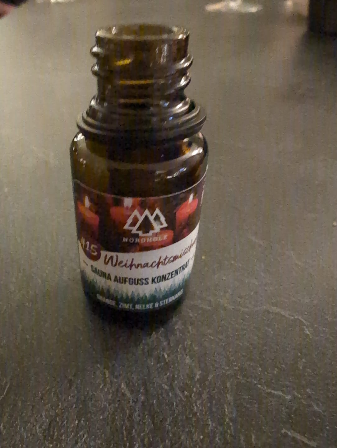 Customer photo review of Sauna Aufguss Konzentrat #15 Weihnachtsmischung