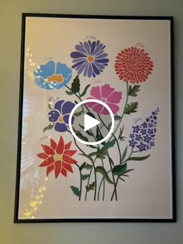 Customer video review of Family Garden