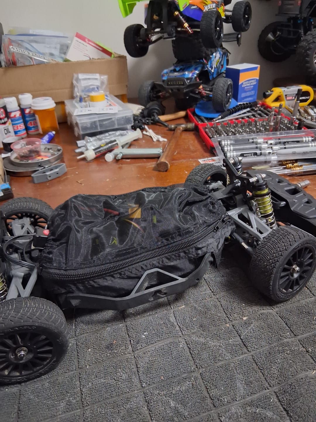 Customer photo review of Chassis Dust Cover  For 1/10 RC Rally Car