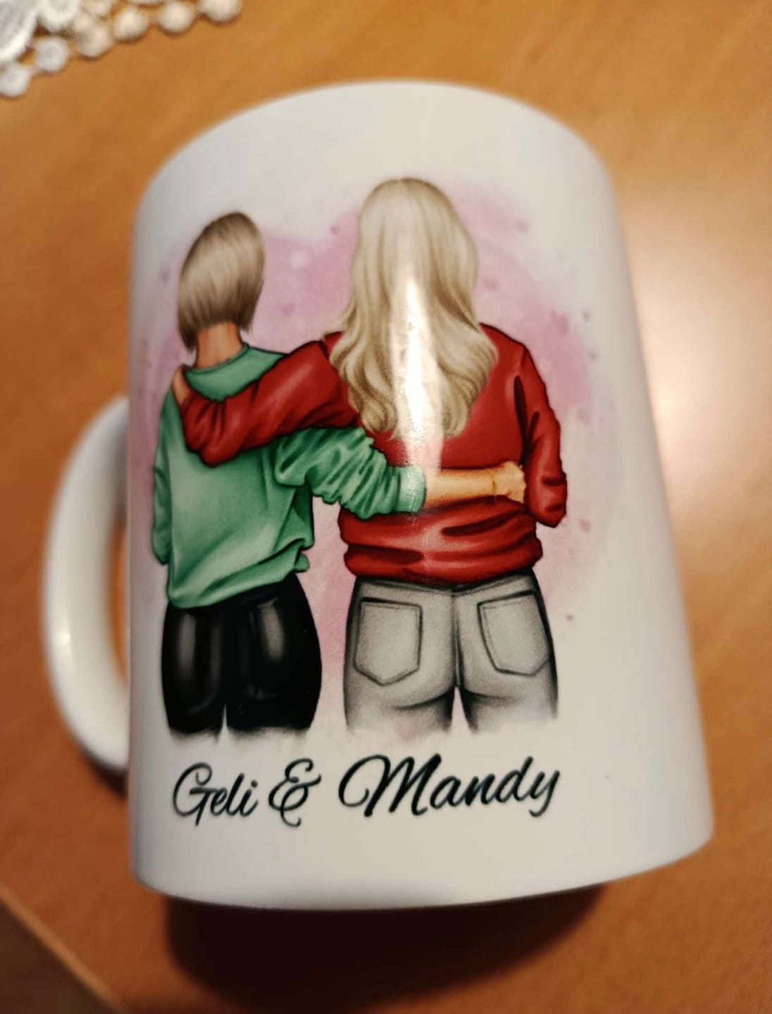 Customer photo review of Tasse - Besties, Beste Freundinnen - personalisierbar