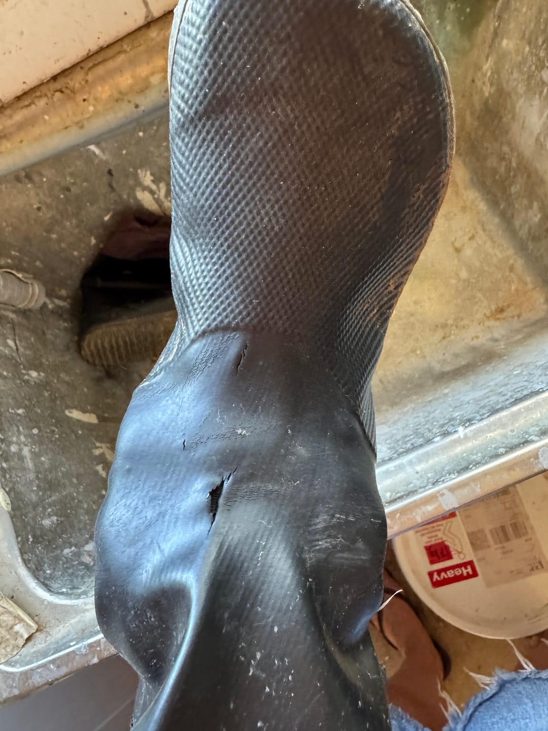 Customer photo review of Brisk Ⅰ - Barefoot Rain Boots