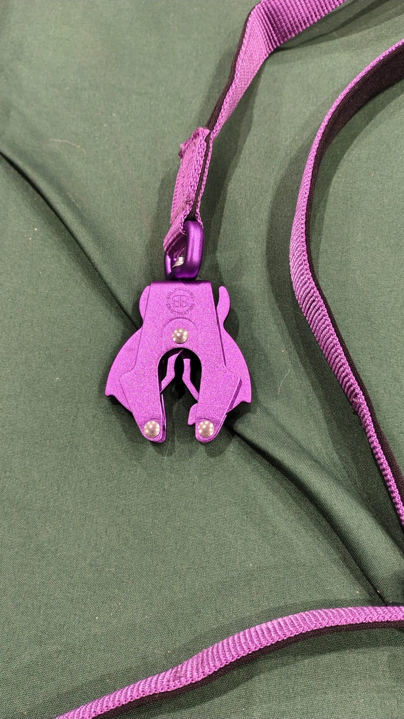 Customer photo review of Ladder Combat® Multiple Handles Lead - Purple