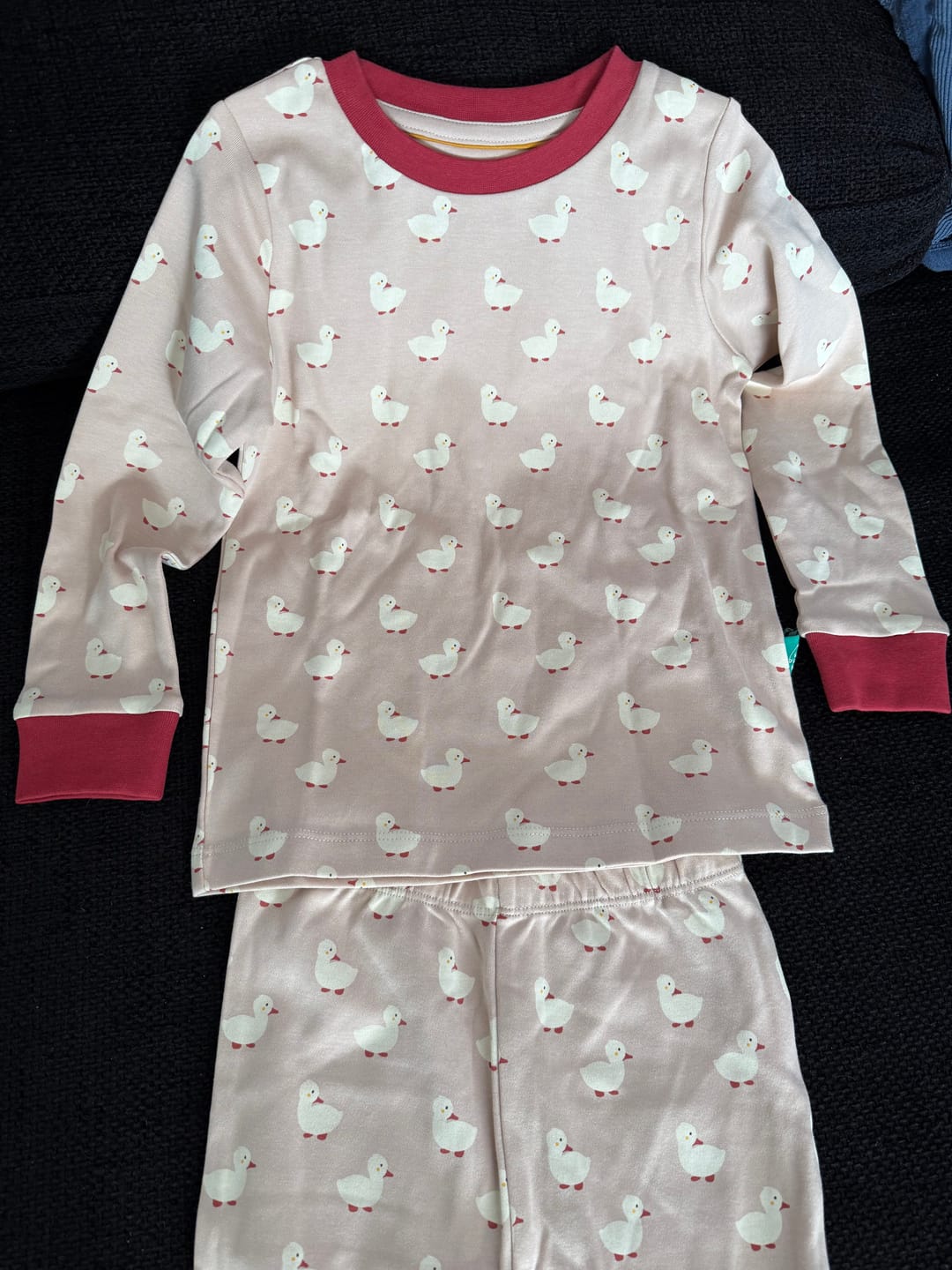 Customer photo review of Puddle Ducks Organic Pyjamas