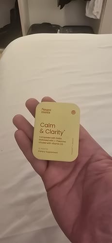 Customer photo review of Calm & Clarity Mints