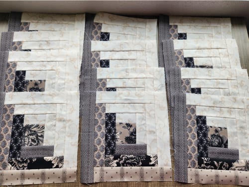 Customer photo review of Block Of The Month - Cotillion (109.5" x 109.5")