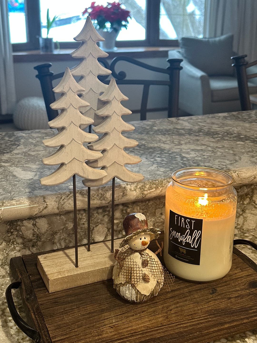 Customer photo review of Mountain Rain Candle - 22 oz