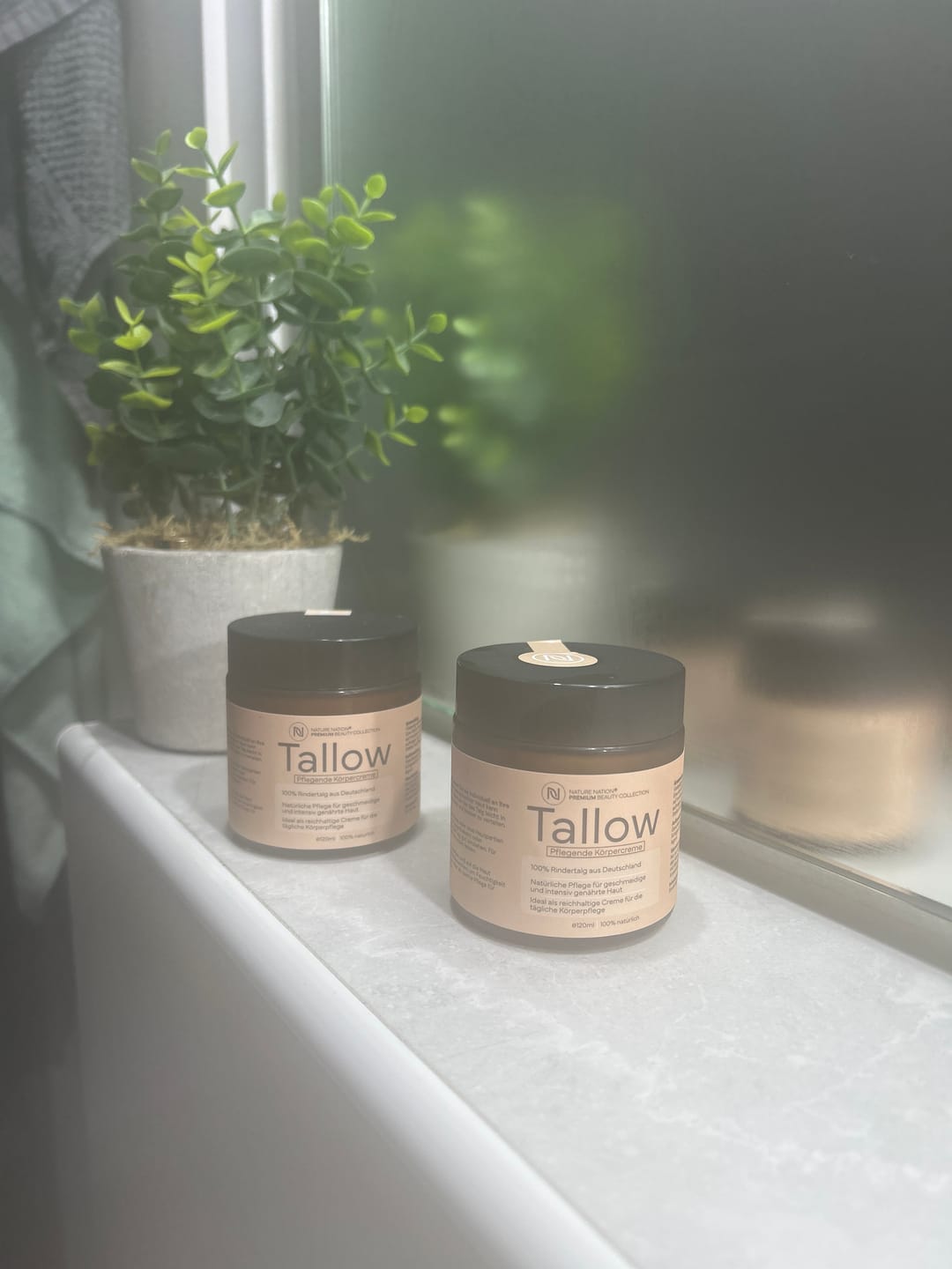Customer photo review of Tallow Rindertalg Creme Natur – 100% natürliche und unparfümierte Hautpflege