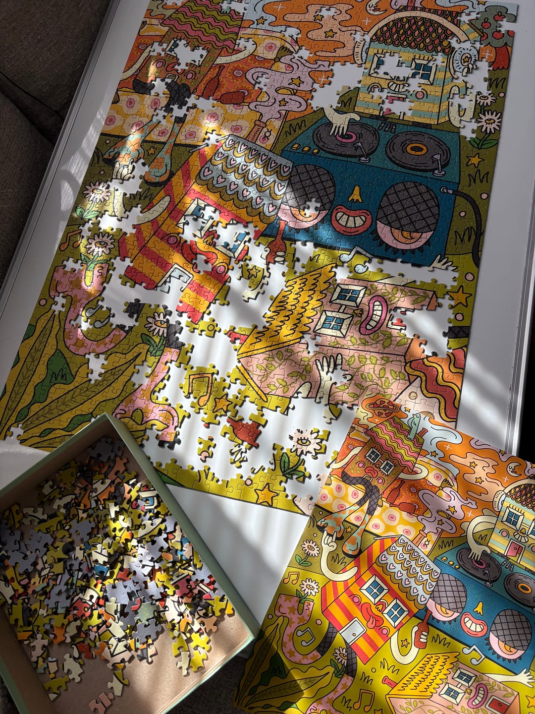 Customer photo review of House Party | 1000 Piece Puzzle