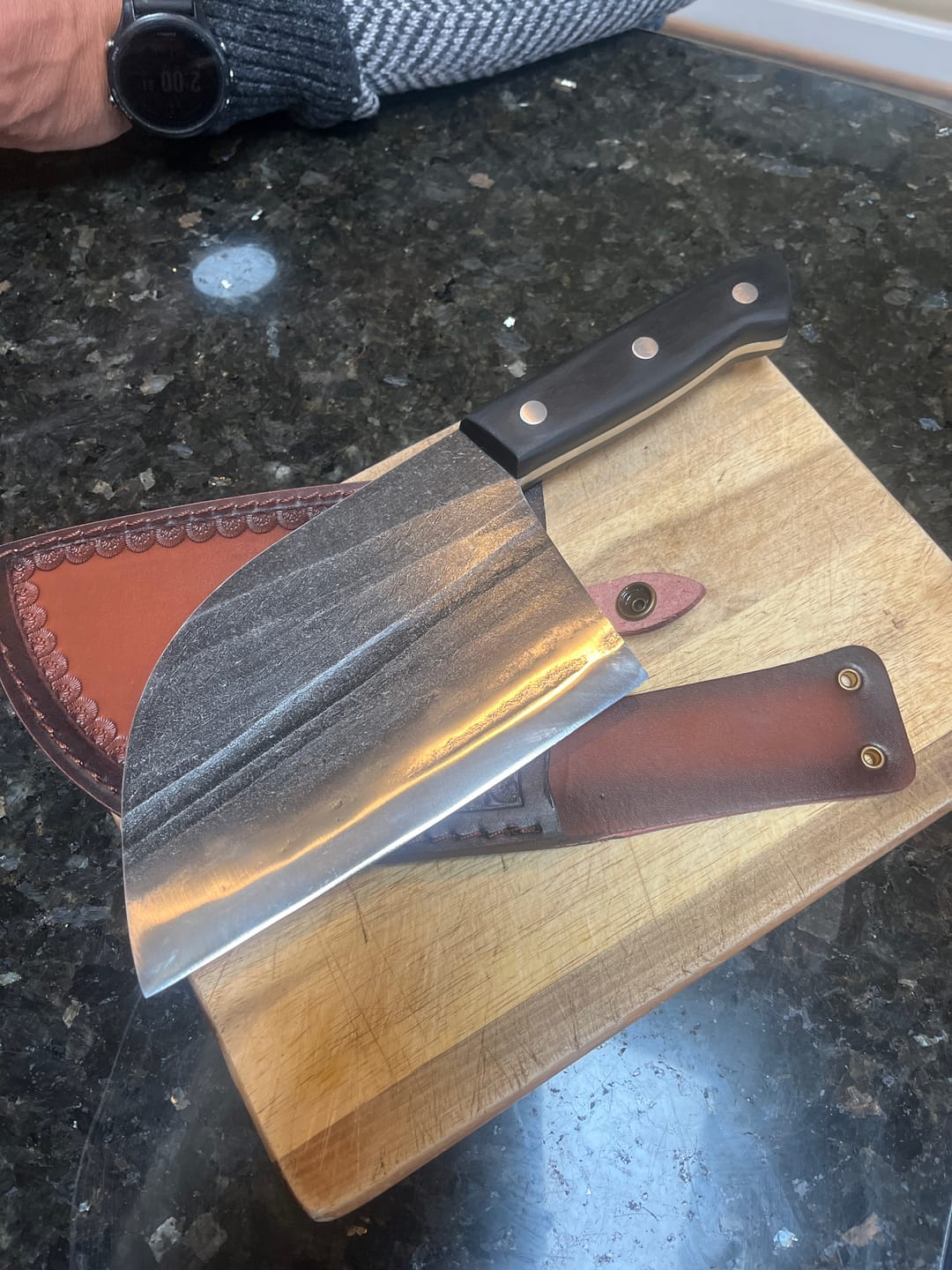 Customer photo review of The Nikos Knife™