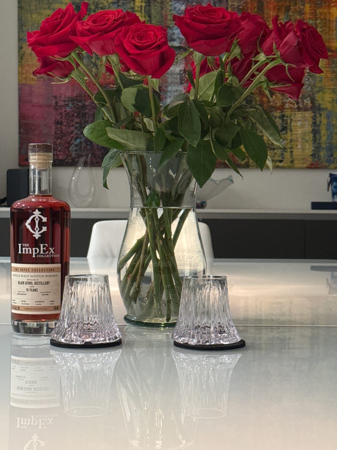 Customer photo review of Seiryu (青龍) - Handmade Japanese Whiskey Glass