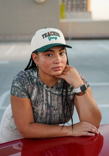 Customer photo review of Collegiate Teacher Gang Hat