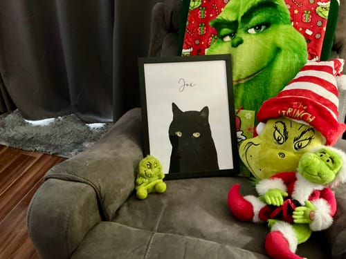 Customer photo review of Detailed Pet Portrait