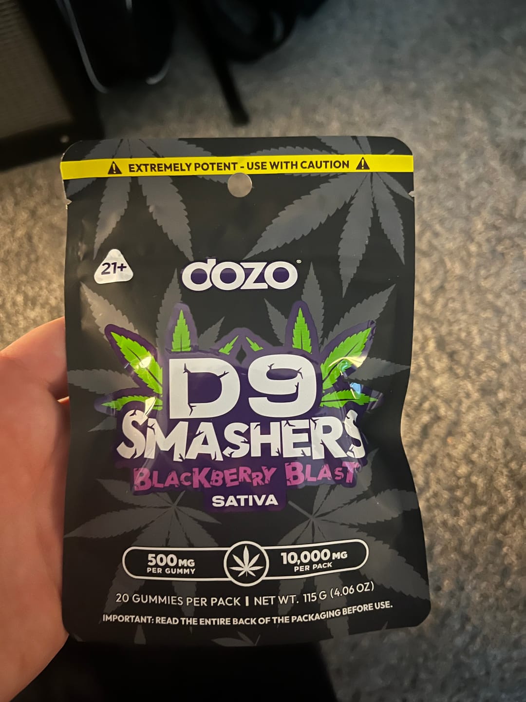 Customer photo review of D9 Smasher - New Flavors