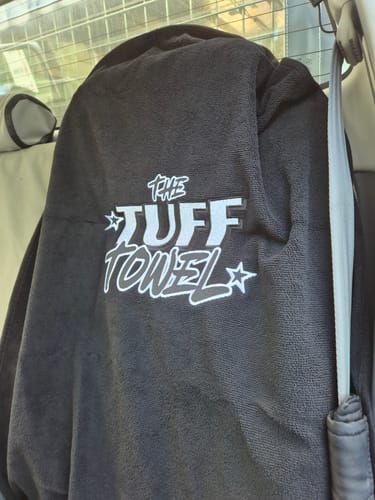 Customer photo review of Waterproof Car Towel Seat Cover