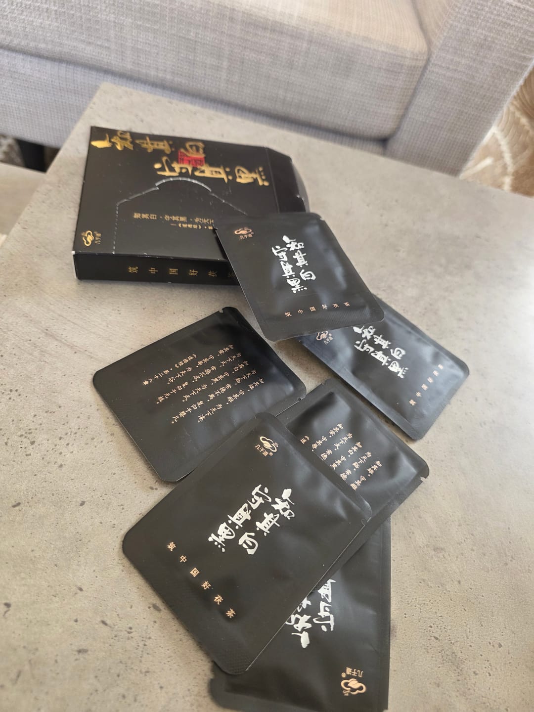 Customer photo review of Golden Flower White Tea Single Serve Packs
