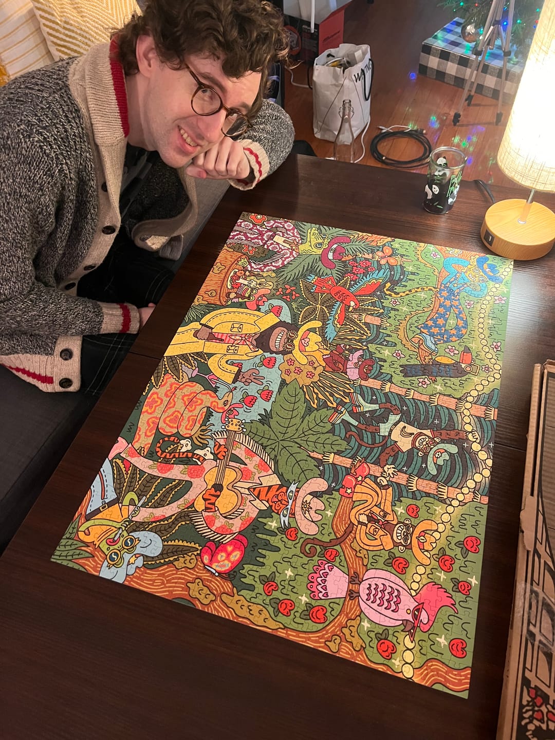 Customer photo review of Party Down | 1000 Piece Puzzle