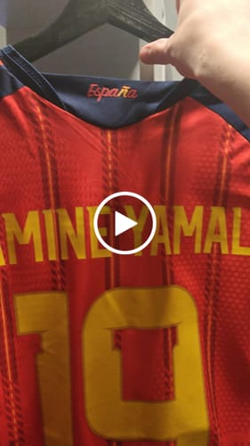 Customer video review of Maillot 26/27 Espagne Domicile player
