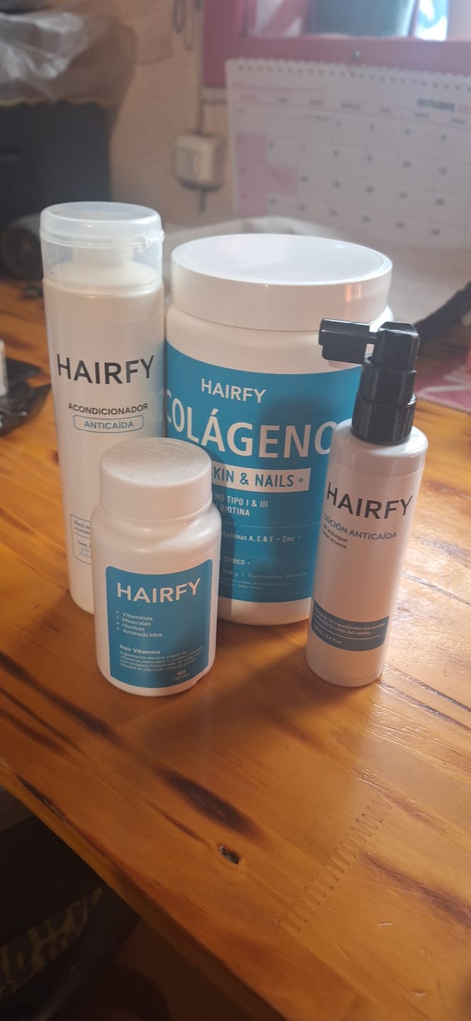Customer photo review of Colágeno Hair, Skin & Nails