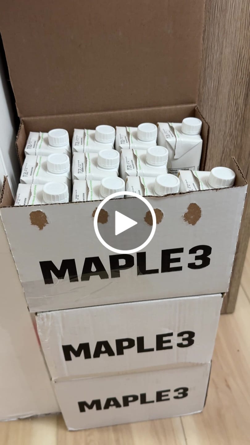Customer video review of Pure Organic Maple Water