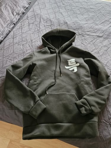 Customer photo review of Unisex Kpop Pattern Print Relaxed Hoodie