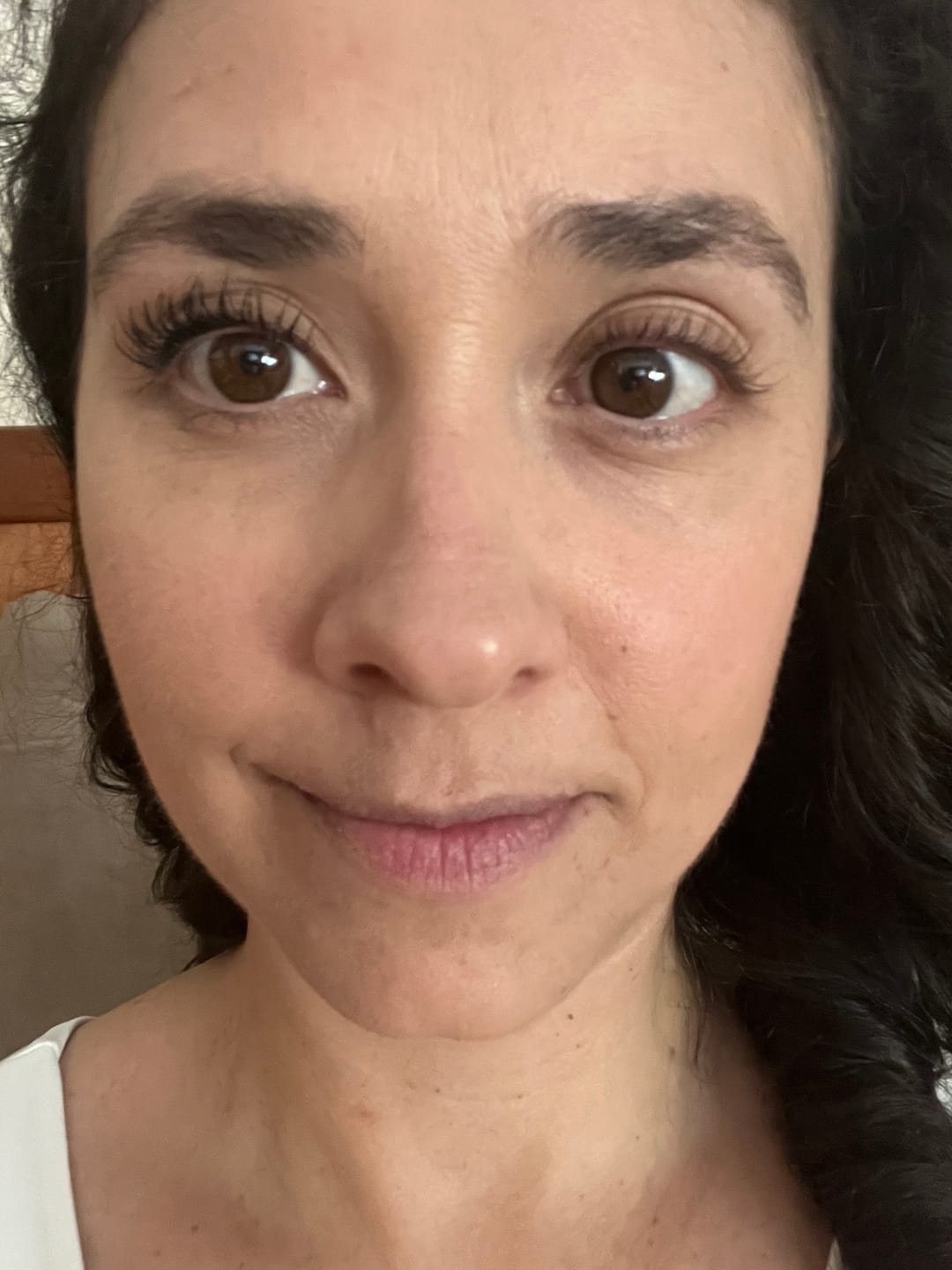 Customer photo review of Máscara MAXI-VOLUMEN SILICON