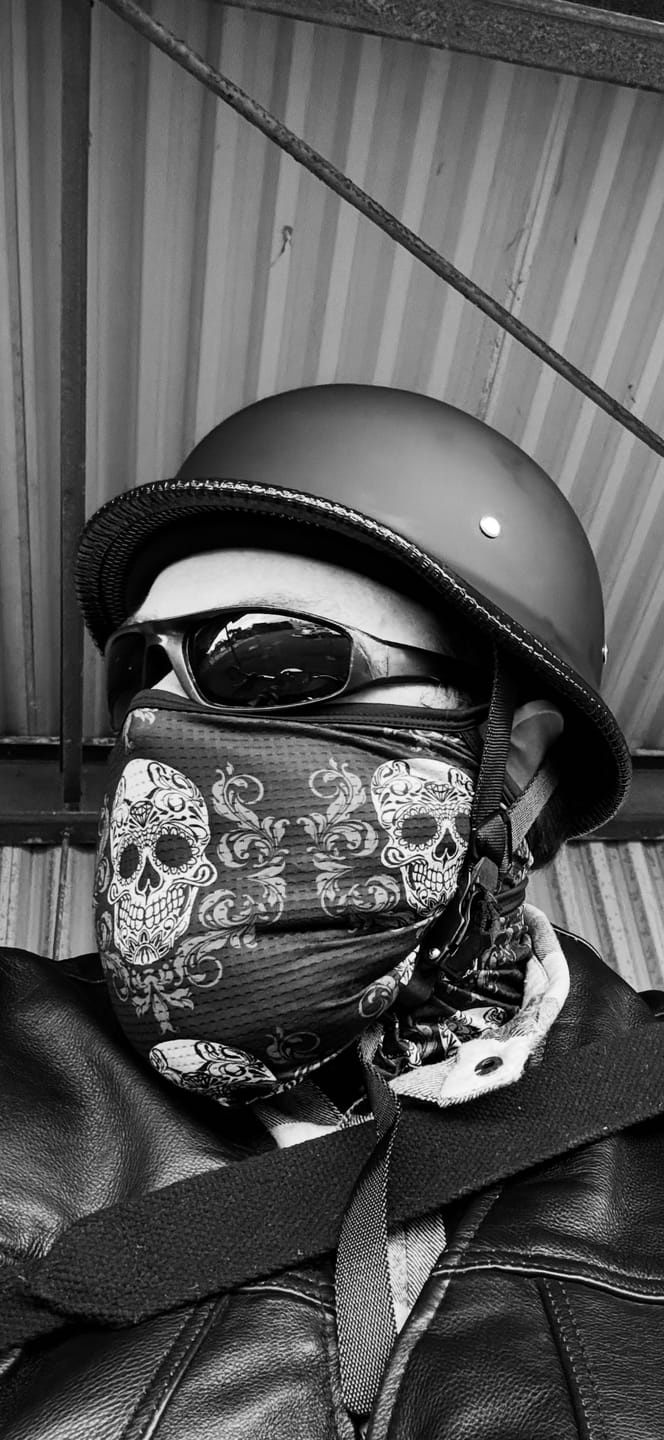 Customer photo review of Lightweight Mayan Germanator AS/NZ Helmet - Matte Black