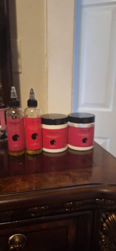 Customer photo review of Herbal Hair Growth Oil