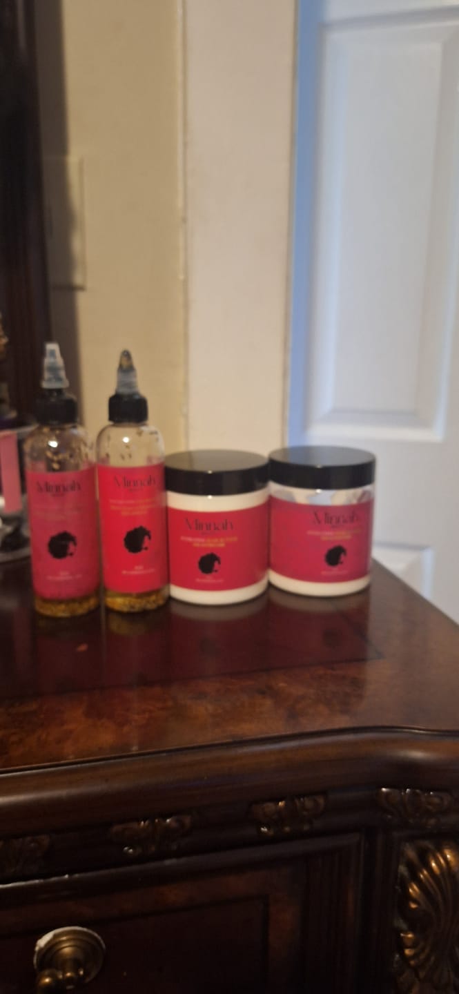 Customer photo review of Herbal Hair Growth Oil
