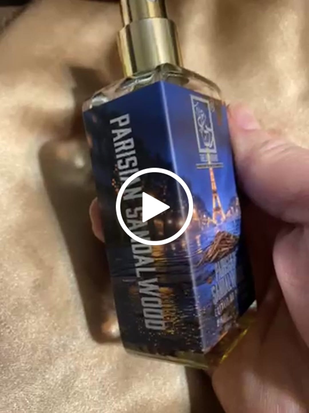 Customer video review of Parisian Sandalwood