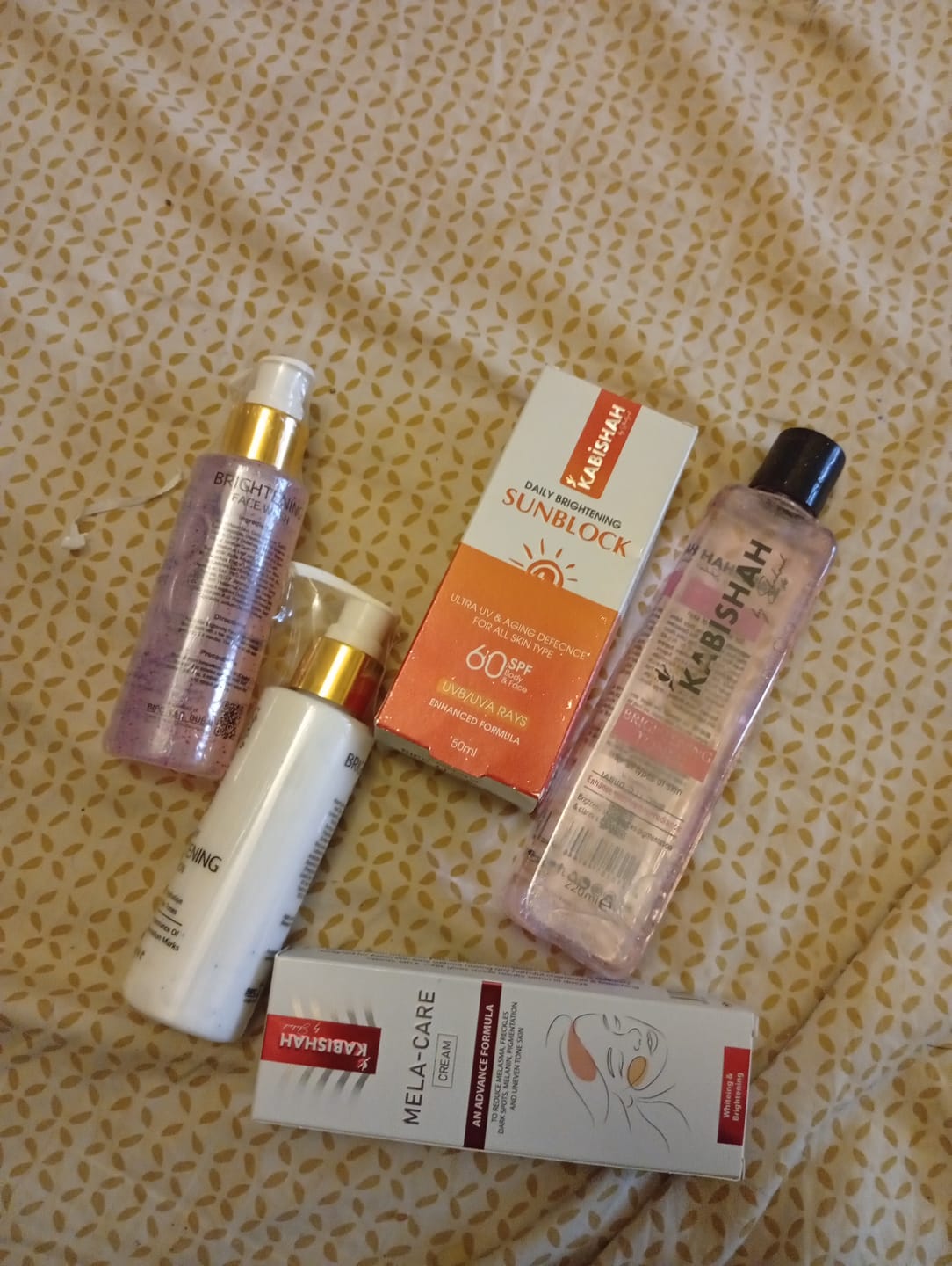 Customer photo review of Flawless Glow Kit