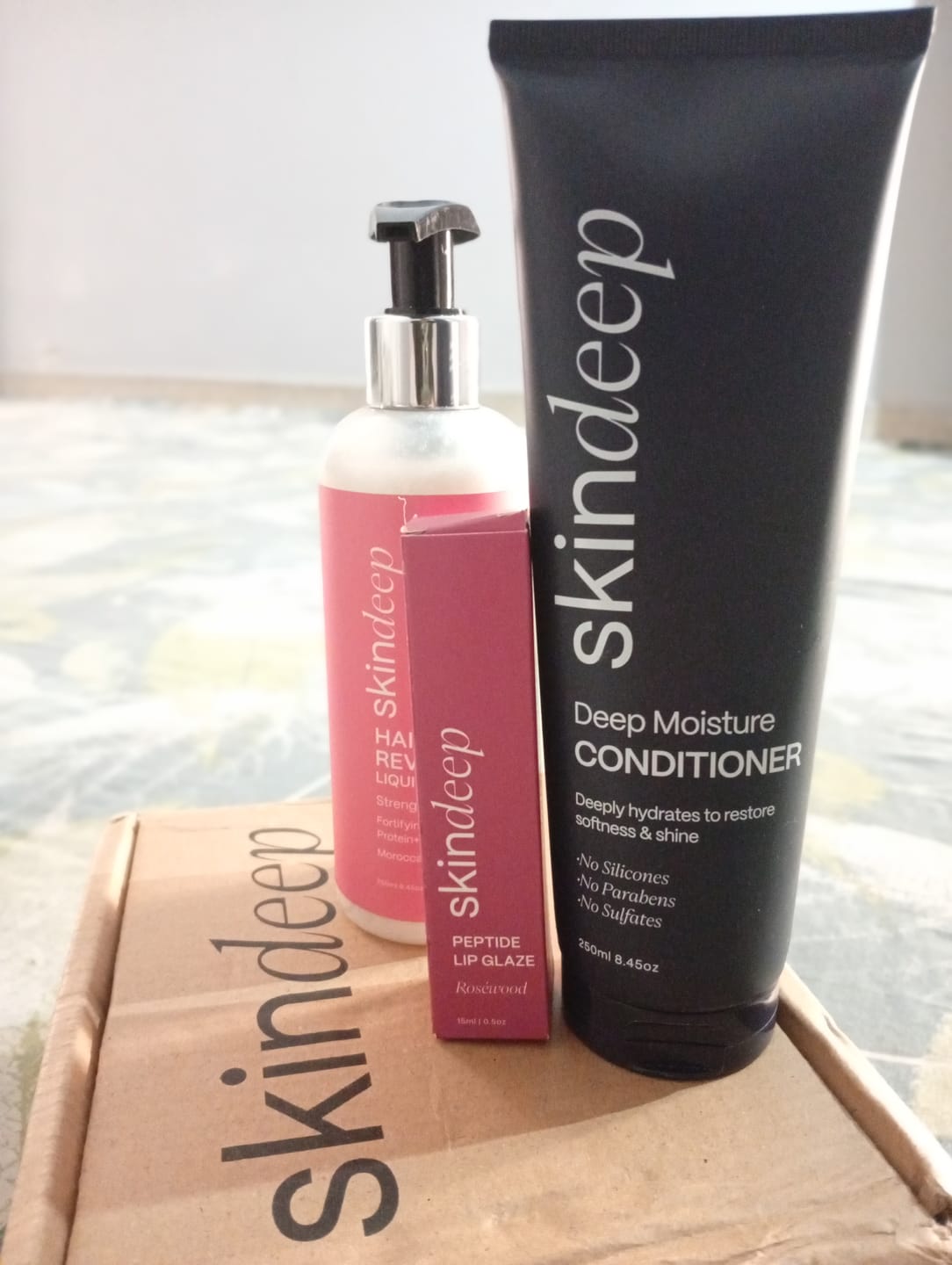 Customer photo review of Hair Revival Set - Liquid Edition