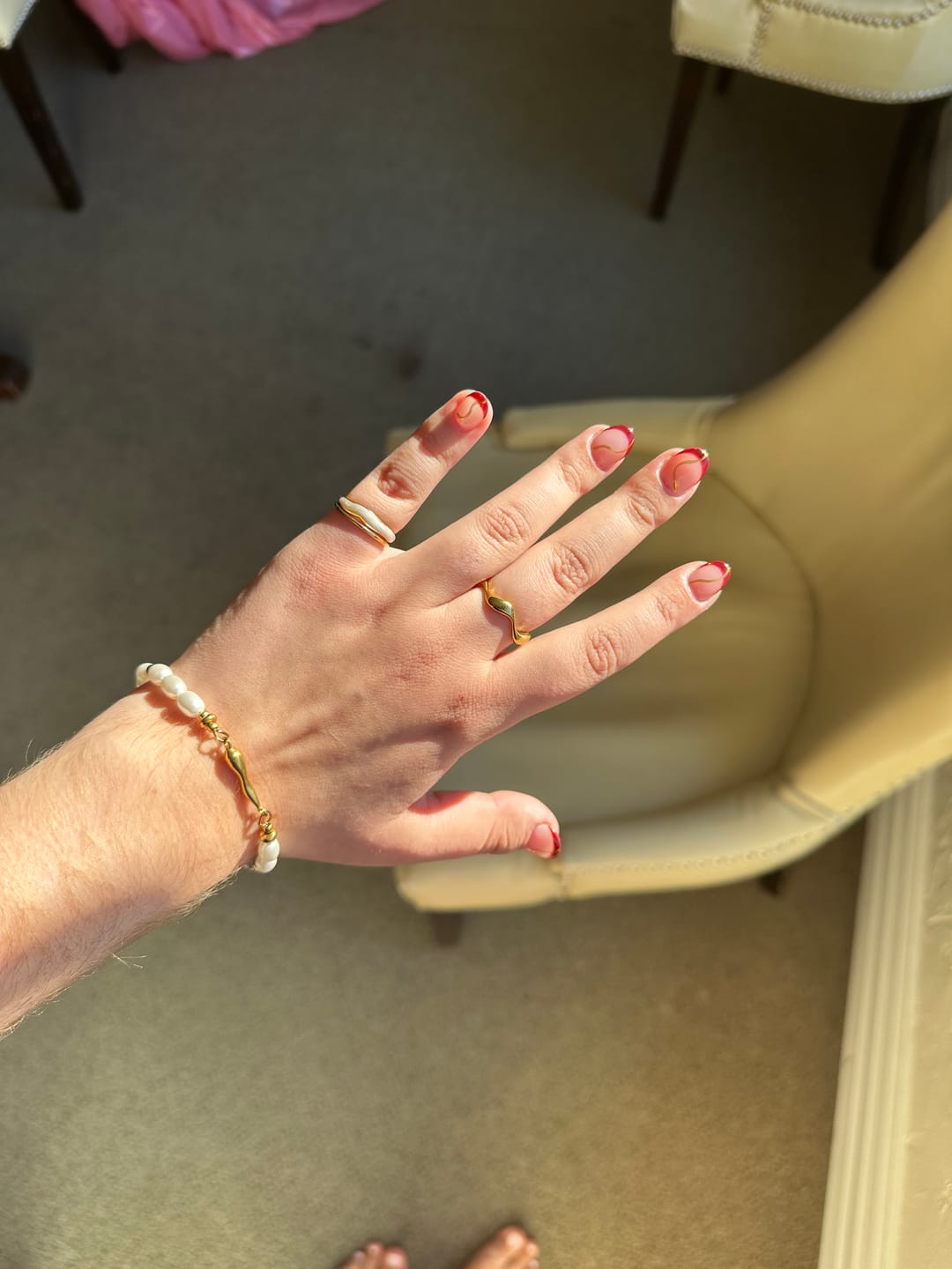 Customer photo review of Lovina Pearl Bracelet
