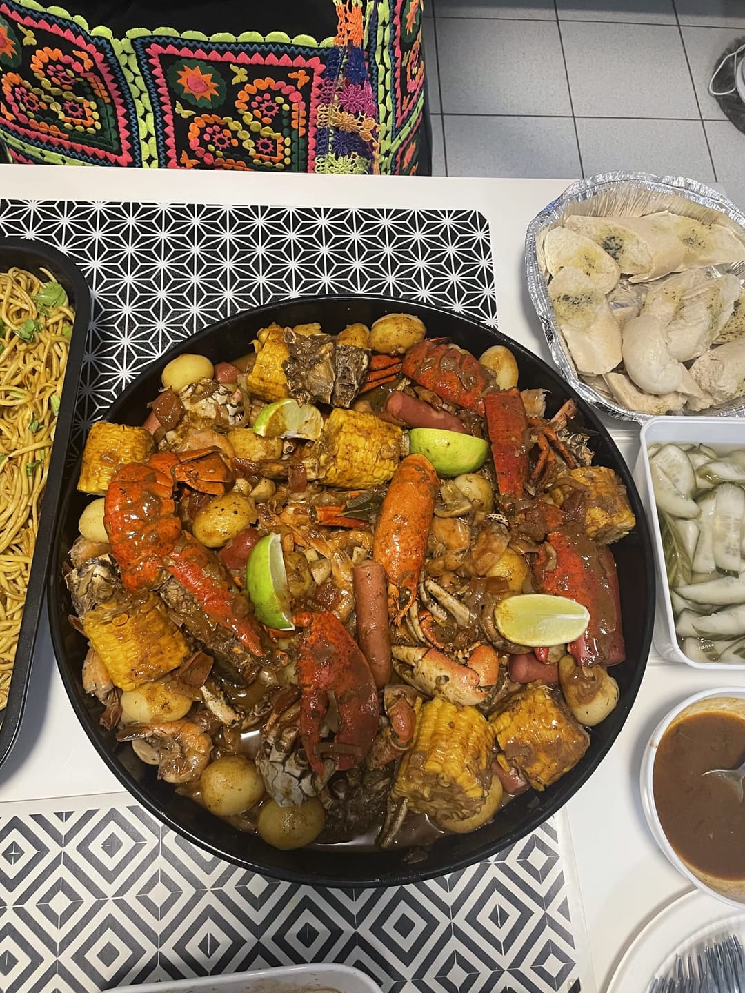 Customer photo review of Seafood Boil Bomb