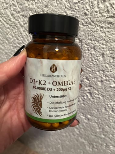 Customer photo review of Vitamin D3 + K2 + Omega 3 Kapseln