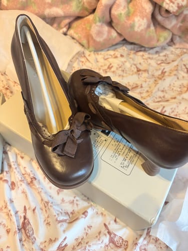 Customer photo review of Vintage Style Mary Jane Heeled Shoes