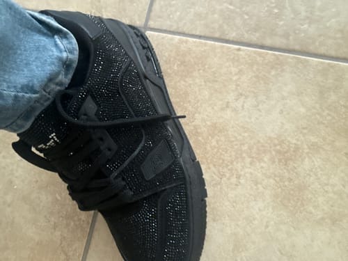 Customer photo review of Louis Vuitton Crystal Black